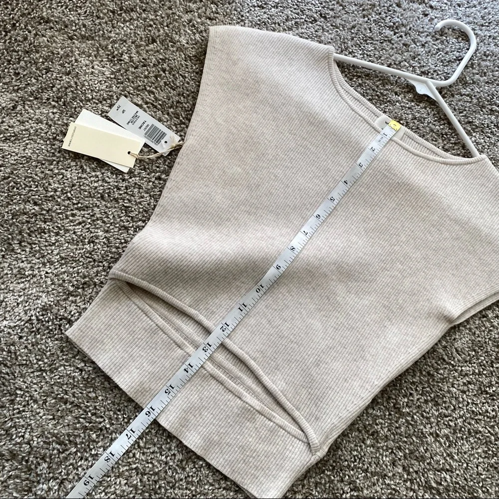 Wilfred Sweater Ribbed Top - Picture 8 of 8